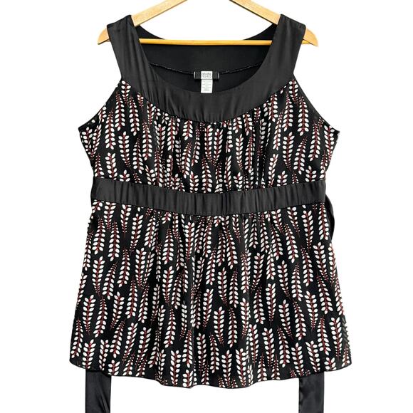 STUDIO 1940 Babydoll Top Size 18/20 Plus Size Y2K Feminine Flowy Tunic - Picture 1 of 8